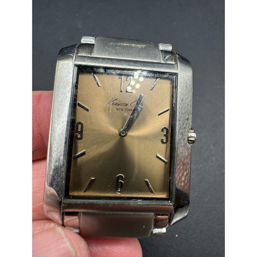 Kenneth Cole KC3852 Men's Ultra Thin Watch Dial Stainless Steel Bracelet Band